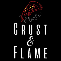 Crust & Flame logo.